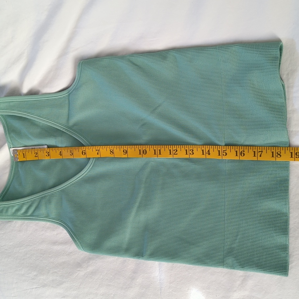Athleta Signature Rib Tank - Sage Green Size XS - Picture 5 of 5